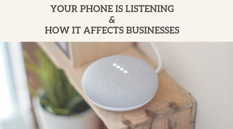 You are currently viewing Your Phone Is Listening & How It Affects Businesses